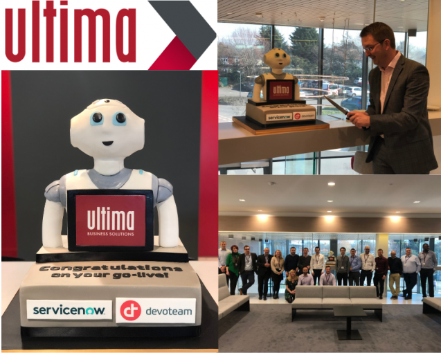 Ultima go-live with ServiceNow and Devoteam